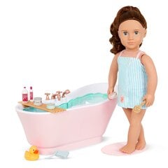 Rotaļu Deluxe vanna Our Generation, rozā cena un informācija | Rotaļlietas meitenēm | 220.lv