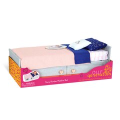 OUR GENERATION игровой набор кроватка для куклы, пластик цена и информация | Игрушки для девочек | 220.lv