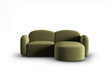 Stūra dīvāns Interieurs 86 Laurent, zaļš цена и информация | Stūra dīvāni | 220.lv
