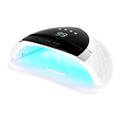 Led nagu lampa Glow, balta cena un informācija | Pedikīra, manikīra piederumi | 220.lv