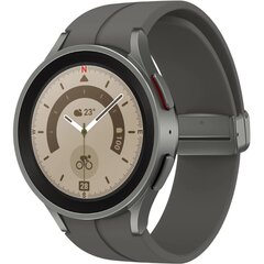 Samsung Galaxy Watch 5 Pro (LTE,45mm), Titanium SM-R925FZTDDBT цена и информация | Samsung Умные часы и браслеты | 220.lv