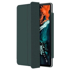 Чехол-книжка Leather Smart Cover - зеленый (iPad Pro 11" 2018 / 2020 / 2021 / 2022 / Air 4 10.9" 2020 / Air 5 10.9" 2022) цена и информация | Чехлы для планшетов и электронных книг | 220.lv