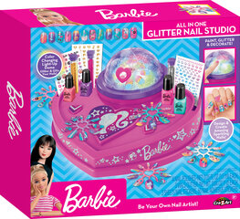 Manikīra komplekts Barbie, Glitter & Shine cena un informācija | Rotaļlietas meitenēm | 220.lv