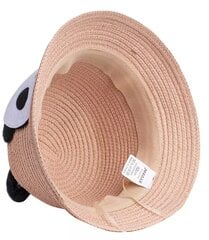 Комплект плетеная шапка с ушками панды + сумочка. цена и информация | Аксессуары для детей | 220.lv