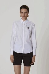 Krekls sievietēm Aeronautica Militare 51691-7, balts cena un informācija | Blūzes, sieviešu krekli | 220.lv