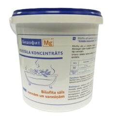 Bišofīta sāls vannām un peldēm Bishofit Mg++ Kristāla koncentrāts, 1350 g цена и информация | Масла, гели для душа | 220.lv