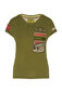 T-krekls sievietēm Aeronautica Militare 51456-6, haki cena un informācija | T-krekli sievietēm | 220.lv