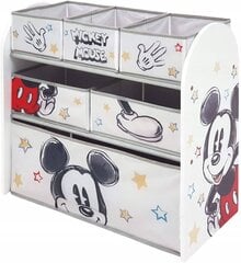 Rotaļlietu skapis Arditex Mickey Mouse balts цена и информация | Шкафчики в детскую | 220.lv