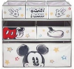 Rotaļlietu skapis Arditex Mickey Mouse balts цена и информация | Шкафчики в детскую | 220.lv