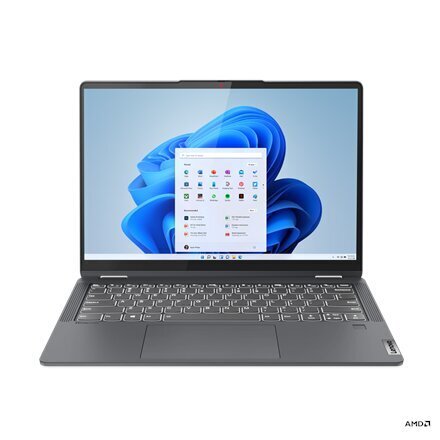 Lenovo IdeaPad Flex 5 14ALC7 14 R5 5500U/8 GB/512 GB/AMD Radeon Graphics/Win11 Home, Grey cena un informācija | Portatīvie datori | 220.lv