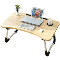 Klēpjdatora galds 40X60 cena un informācija | Datorgaldi, rakstāmgaldi, biroja galdi | 220.lv
