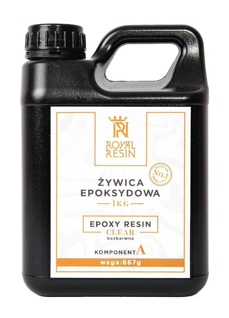 Epoksīda sveķi laminēšanai Royal Resin Clear, 1 kg cena un informācija | Rotu veidošana, pērļošana | 220.lv