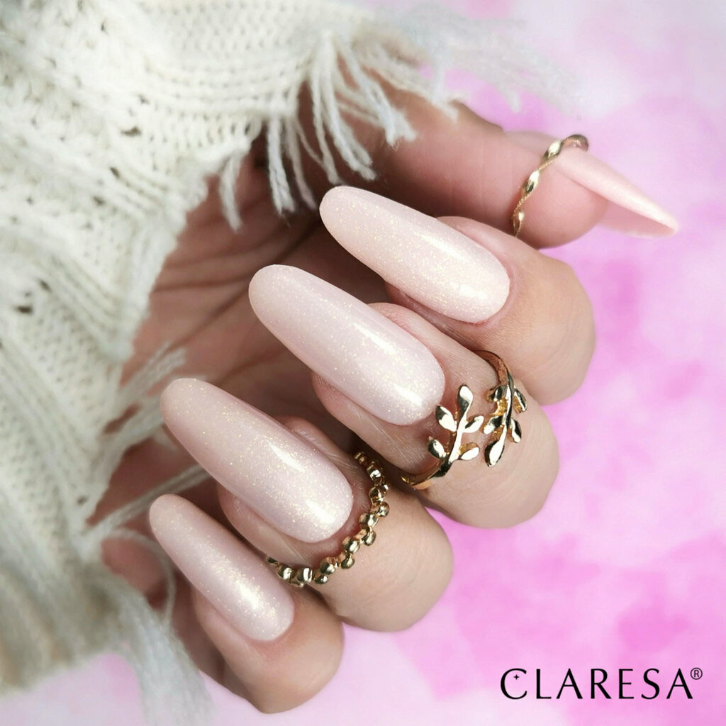 Gēls nagiem Claresa Soft&Easy Nail Builder Gel Champagne, 45 g cena un informācija | Nagu lakas, stiprinātāji | 220.lv