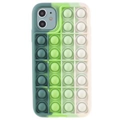 „Popit“ Bubble мягкий силиконовый (TPU) чехол - зелёный (iPhone 11) цена и информация | Чехлы для телефонов | 220.lv