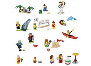 60153 LEGO® City Cilvēku komplekts – atpūta pludmalē cena un informācija | Konstruktori | 220.lv