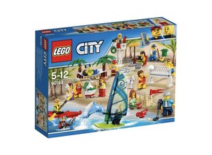 60153 LEGO® City People Pack Fun at the Beach люди на пляже цена и информация | Kонструкторы | 220.lv