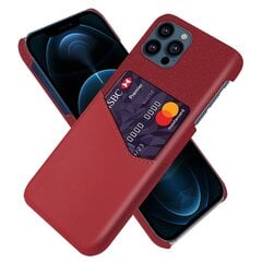 Кожаный чехол „KSQ“ Shell - красный (iPhone 13 Pro Max) цена и информация | Чехлы для телефонов | 220.lv