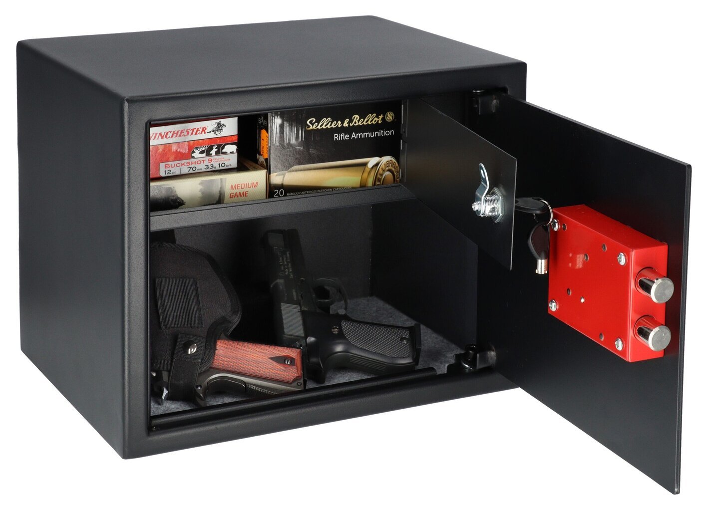 Ieroču un munīcijas seifs Homesafe HV30 GUN T K цена и информация | Seifi | 220.lv