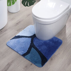 Коврик для туалета из микрофибры "Benedomo" 55x55 цена и информация | Аксессуары для ванной комнаты | 220.lv