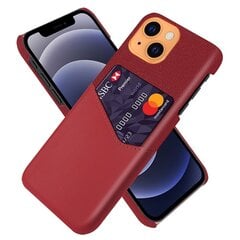 Кожаный чехол „KSQ“ Shell - красный (iPhone 13 Mini) цена и информация | Чехлы для телефонов | 220.lv
