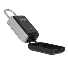 Slēdzene ar atslēgu kārbu Brihard Key Lock Box All Season, 145x100x57 mm, melna cena un informācija | Seifi | 220.lv
