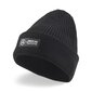 Melna brīvā laika cepure pieaugušajiem Puma Mapmf1 Beanie Puma Black - 02405901 02405901.ADULT цена и информация | Sieviešu cepures | 220.lv