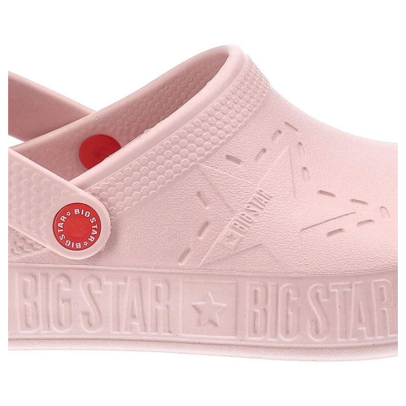 Iešļūcenes meitenēm Big Star 10337-18, rozā cena un informācija | Bērnu čības, maiņas apavi | 220.lv