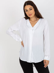 белая асимметричная блузка koszulowa z wiskozy sublevel цена и информация | Женские блузки, рубашки | 220.lv