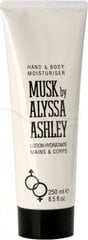 Mitrinošs ķermeņa losjons Alyssa Ashley Musk, 250 ml цена и информация | Кремы, лосьоны для тела | 220.lv