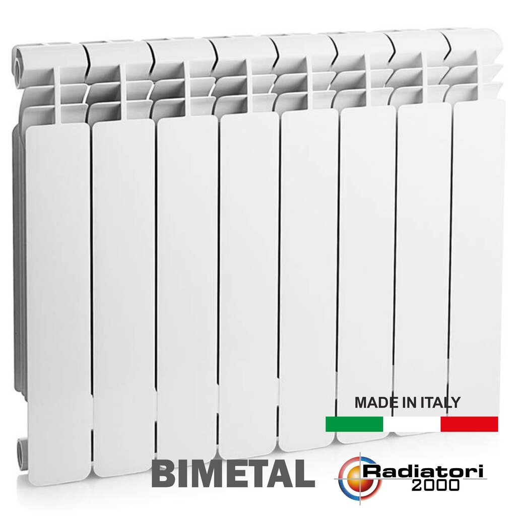 Bimetāla radiators Shark 500/9 Italy цена и информация | Apkures radiatori | 220.lv