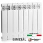 Bimetāla radiators Shark 500/9 Italy cena un informācija | Apkures radiatori | 220.lv