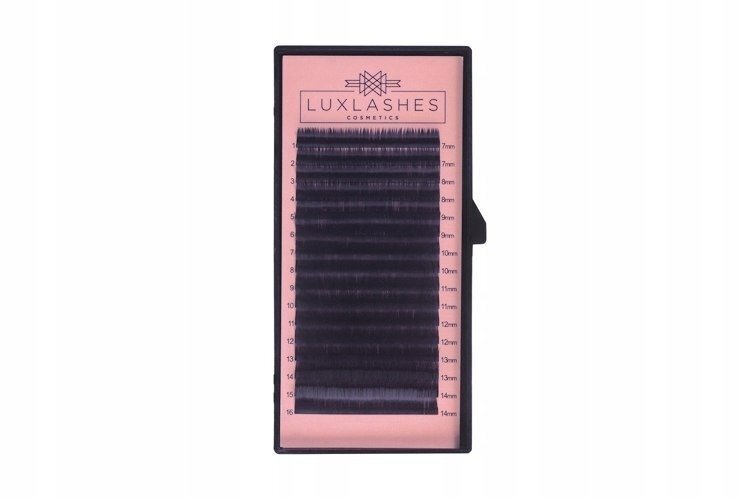 Mākslīgās skropstas Luxlashes Cosmetics, 0,10, CC; garums:13, 16 gab. cena un informācija | Mākslīgās skropstas, skropstu atliecēji | 220.lv