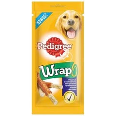 PEDIGREE Wrap для собак с говядиной и курицей, 12х40 г цена и информация | Лакомства для собак | 220.lv