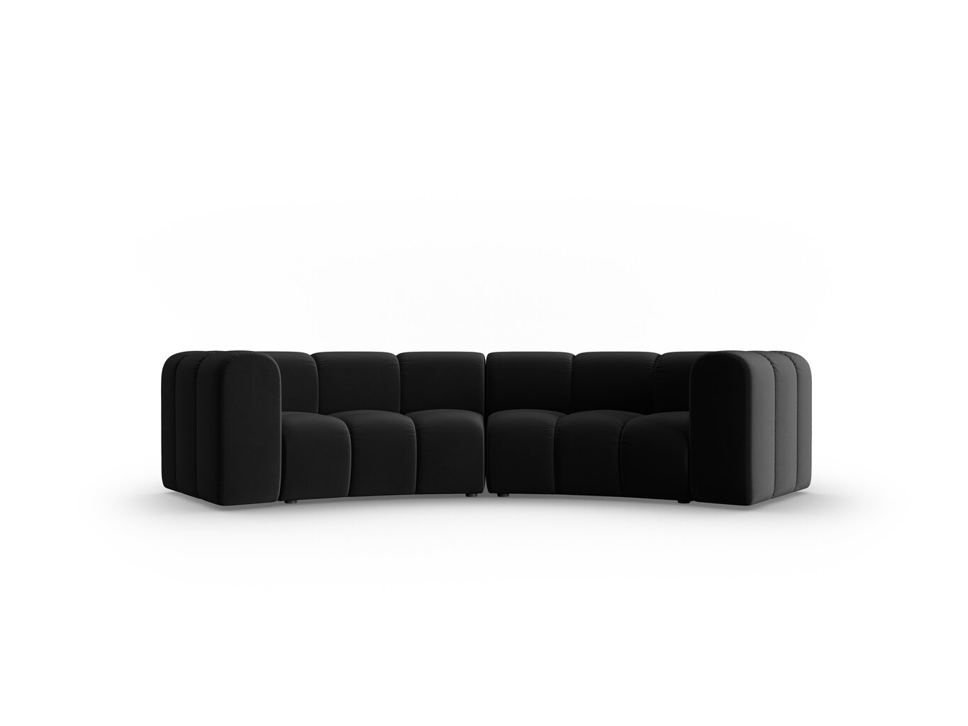 Dīvāns Windsor & Co Cassini, melns cena un informācija | Dīvāni | 220.lv