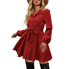 Платье женское Beluring, темно-красное цена и информация | Платья | 220.lv
