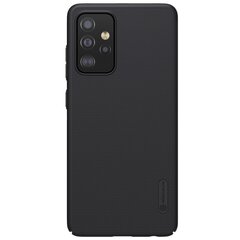 Nillkin Frosted Shield apvalks - melns Galaxy A52 / A52s cena un informācija | Telefonu vāciņi, maciņi | 220.lv