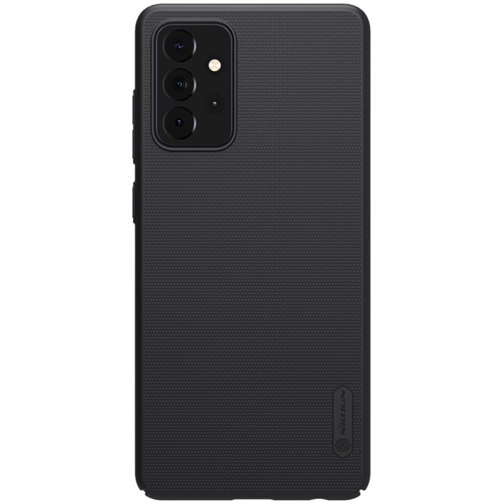 Nillkin Frosted Shield apvalks - melns Galaxy A72 cena un informācija | Telefonu vāciņi, maciņi | 220.lv