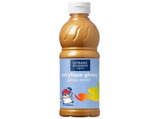 Akrila krāsa Glossy 700 gold, 500ml cena un informācija | Modelēšanas un zīmēšanas piederumi | 220.lv