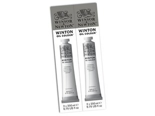 Eļļas krāsa Winton 644 titanium white, 2x200ml cena un informācija | Modelēšanas un zīmēšanas piederumi | 220.lv