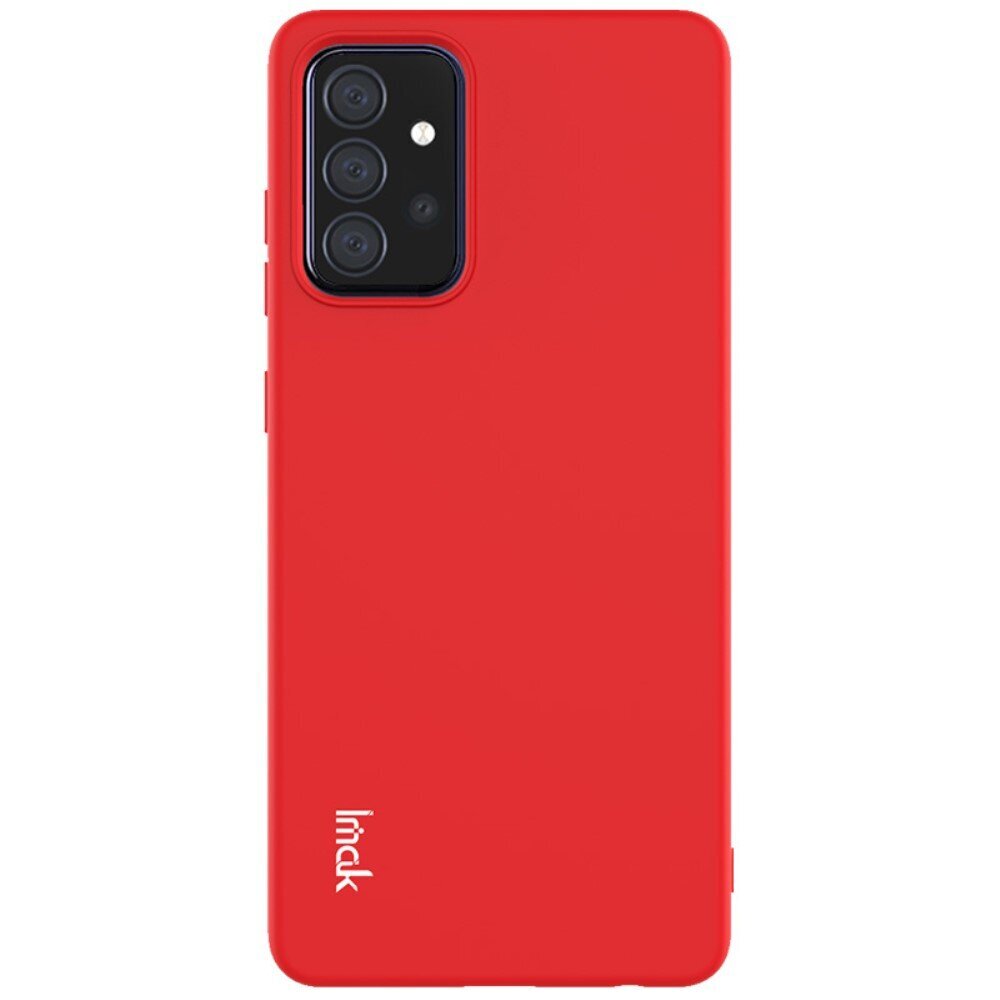 Imak cieta silikona TPU apvalks - sarkans Galaxy A72 cena un informācija | Telefonu vāciņi, maciņi | 220.lv