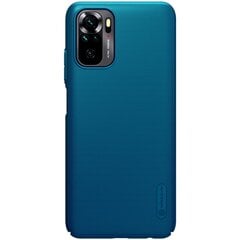 Nillkin Frosted Shield apvalks - zils Redmi Note 10S / Note 10 4G / Poco M5s cena un informācija | Telefonu vāciņi, maciņi | 220.lv