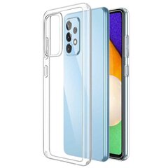 Твердый силиконовый чехол (TPU) - прозрачный (Galaxy A52 / A52s) цена и информация | Чехлы для телефонов | 220.lv