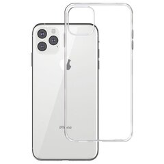 Самый тонкий TPU чехол - прозрачный (iPhone 11 Pro Max) цена и информация | Чехлы для телефонов | 220.lv
