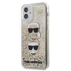 Karl Lagerfeld Liquid Glitter Apple iPhone 12 Mini cena un informācija | Telefonu vāciņi, maciņi | 220.lv