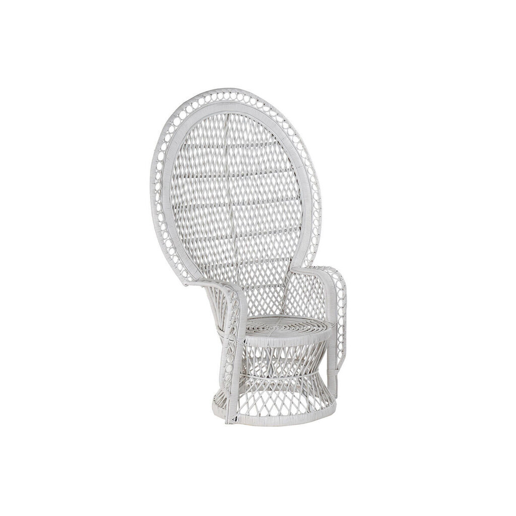 Krēsls DKD Home Decor, balts 102 x 66 x 146 cm cena un informācija | Atpūtas krēsli | 220.lv
