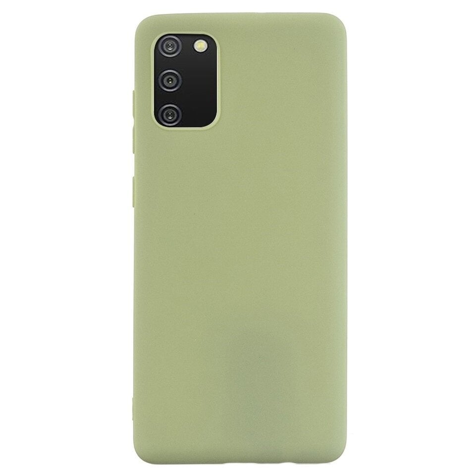 Shell cieta silikona TPU apvalks - zaļš Galaxy A02s цена и информация | Telefonu vāciņi, maciņi | 220.lv