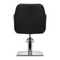 Friziera krēsls Gabbiano Monaco, melns/sudraba cena un informācija | Mēbeles skaistumkopšanas saloniem | 220.lv