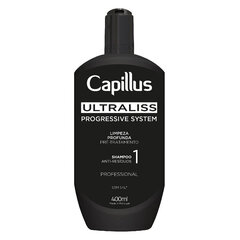 capillus ultraliss nanoplasty, очищающий шампунь, 400 мл цена и информация | Шампуни | 220.lv