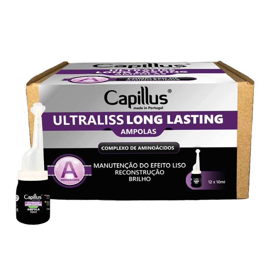 Ampulas Capillus Ulltraliss Forte, 12x10 ml cena un informācija | Matu uzlabošanai | 220.lv
