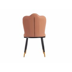 Krēsls Gift Decor, melna/rozā, 2 gab cena un informācija | Atpūtas krēsli | 220.lv